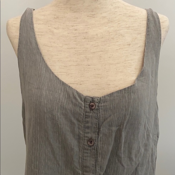 Bella Dahl gray tank top - Picture 2 of 4